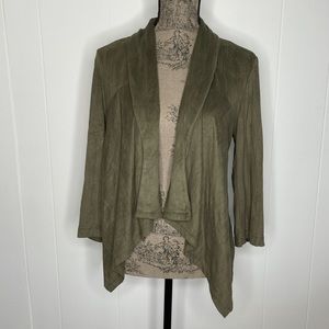 NY Collection Green Cover Cardigan